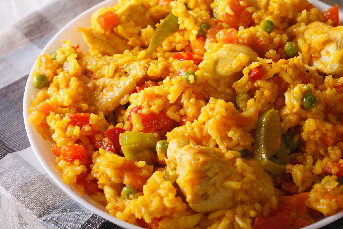 Amber Ale Arroz con Pollo