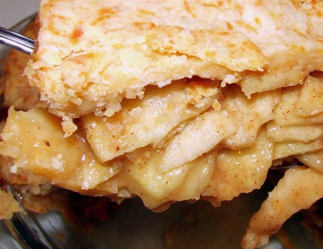 Beerific Apple Pie with Rustic Cheddar Beer Crust