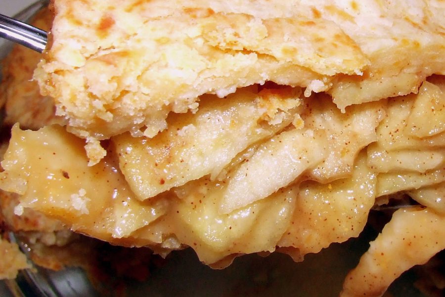 Beerific Apple Pie with Rustic Cheddar Beer Crust