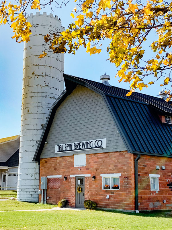 barn brewery exterior