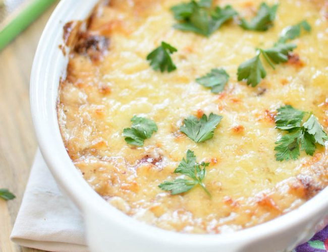 Beer Caramelized Onion Dip