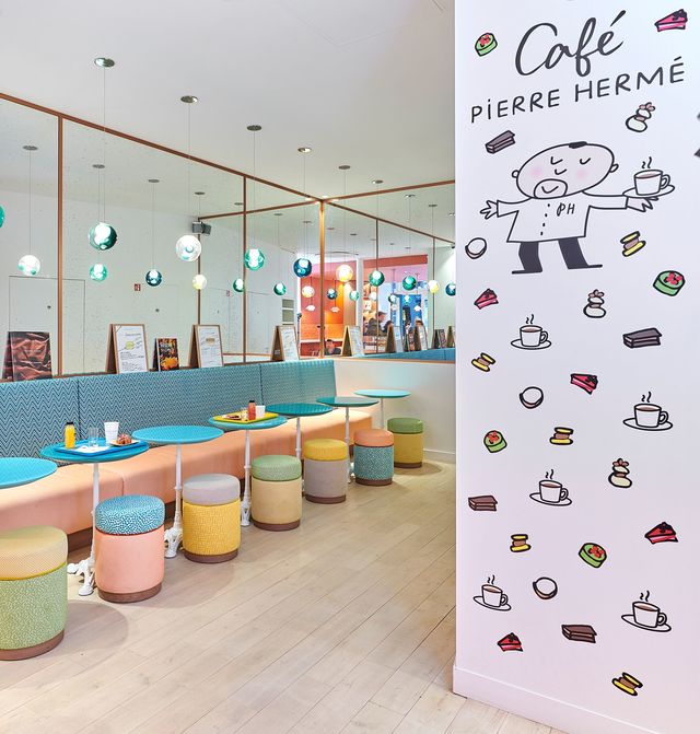 Café Pierre Hermé, 61 Rue Bonaparte, 75006 Paris.