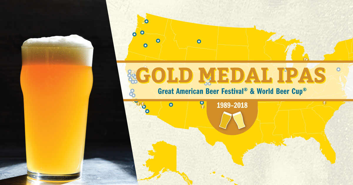 GABF WBC Gold Medal IPAs