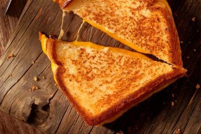 Beer Soaked Grilled Cheese