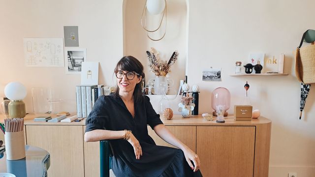 Dans le bureau de la designer Margaux Keller