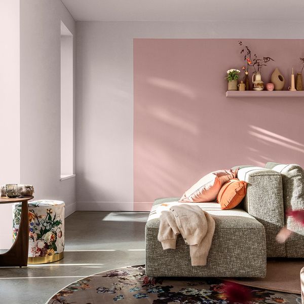 Une nuance rose évoque un sentiment de sérénité et d'évasion - couleur de l'année 2024 par Dulux Valentine