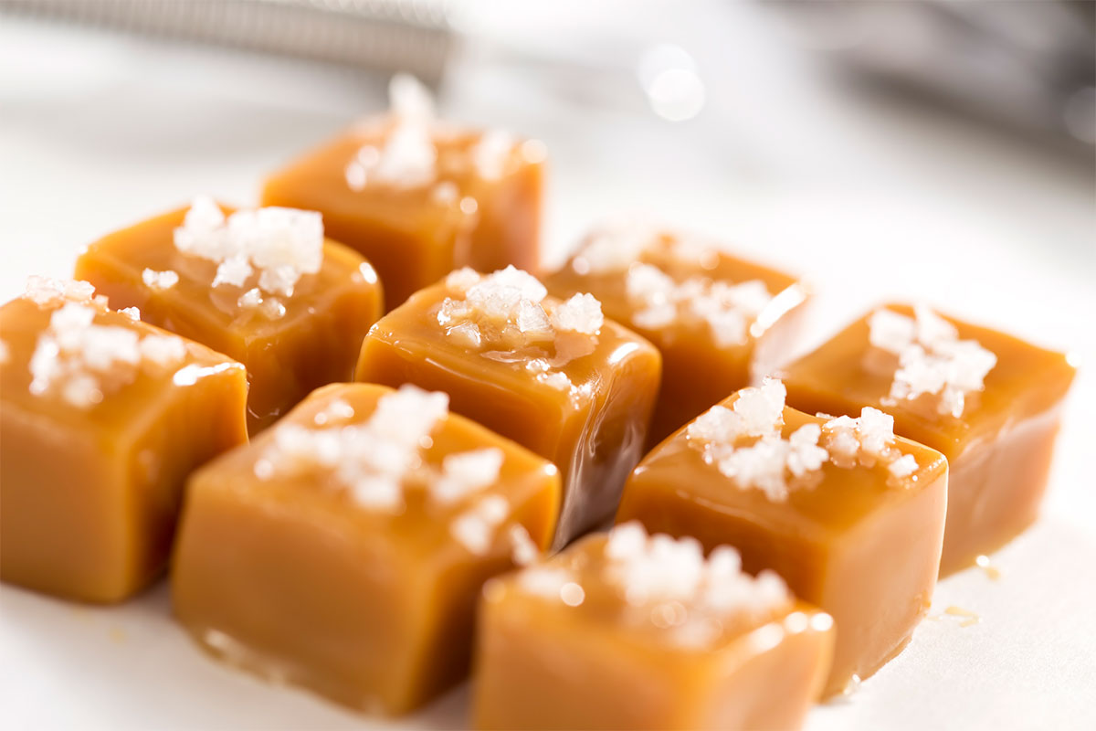 Salted Beer Caramels