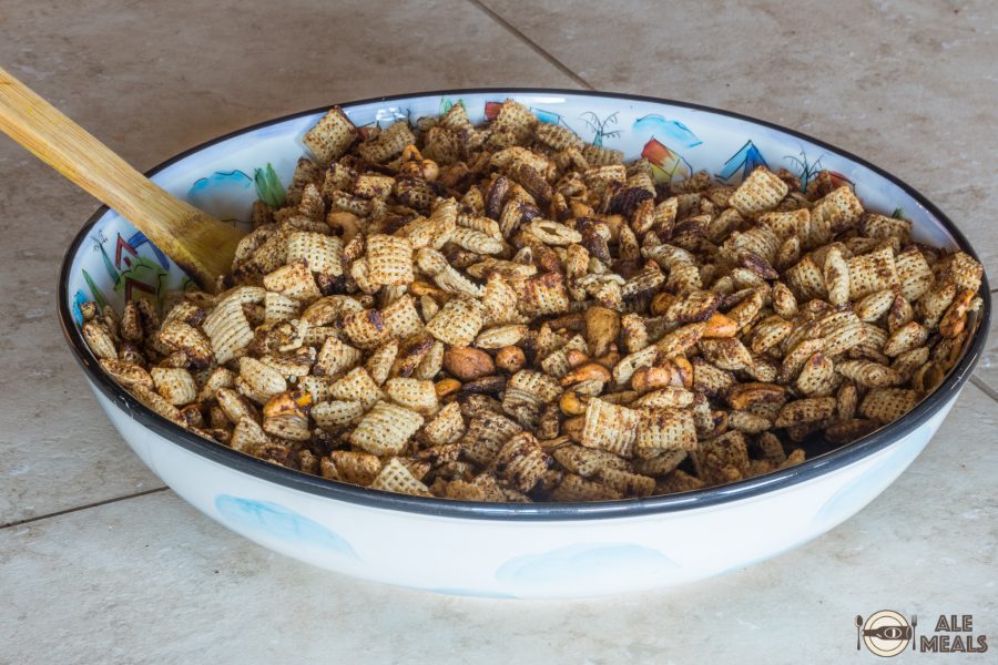 Sriracha Stout Chex Mix