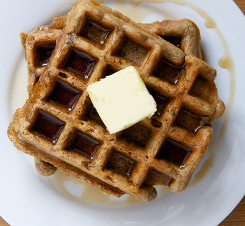 Spiced Stout Waffles